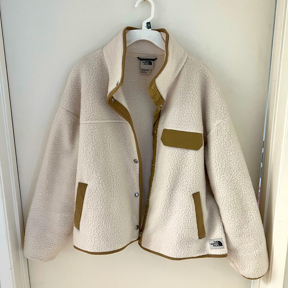North Face sherpa jacket